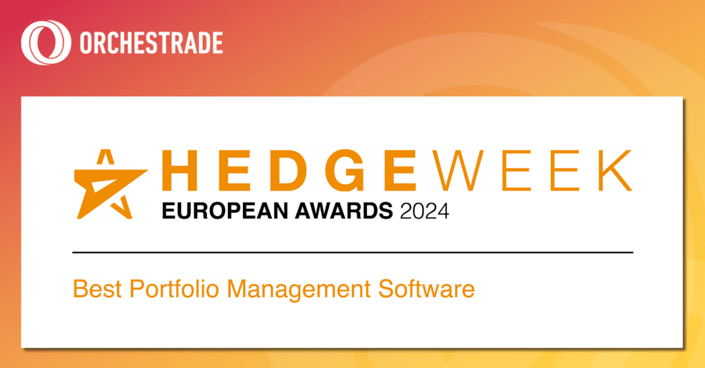 Winner Best Portfolio Management Software - Hedgeweek 2024