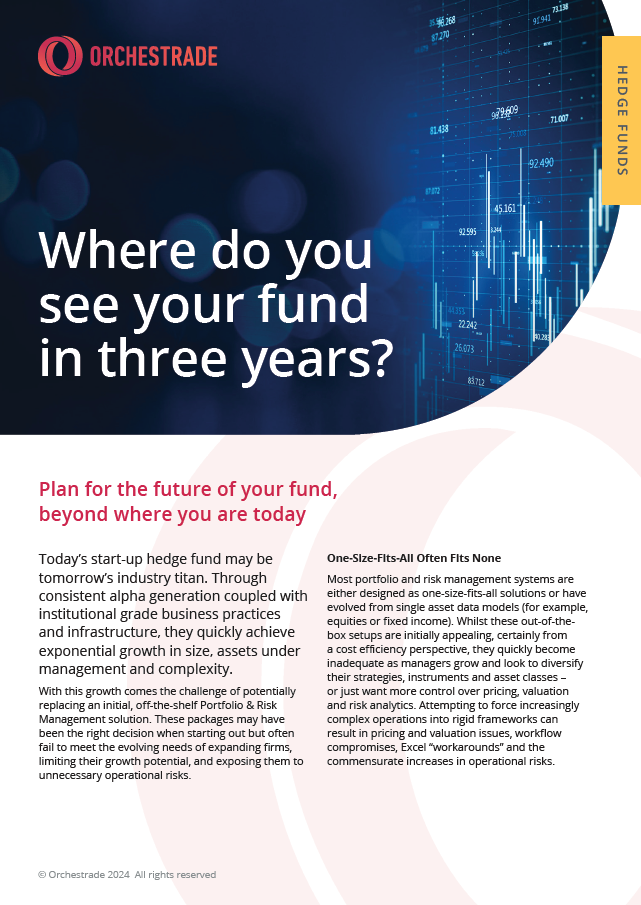 Where do you see your fund in 3 years?