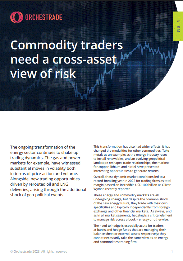 Commodity traders